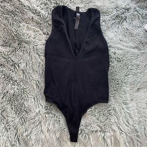 UO Ribbed Thong Bodysuit